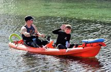 4 Hour Tandem Kayak Rental For Two People In Crystal River, Florida