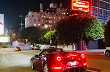 20min Driving Tour: Hollywood Blvd to Sunset Blvd in Ferrari