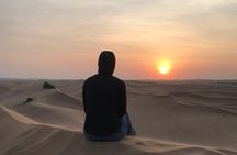 Sunrise Desert Safari with Quad bike and Sandboarding,