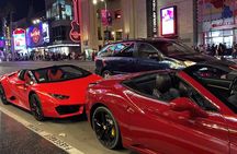 20min Driving Tour: Hollywood Blvd to Sunset Blvd in Ferrari