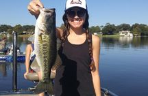 Tampa Bass Fishing Guide on Lake Tarpon