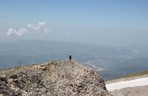 From Berat Summit of Tomorr Mountain and Bogove Watefall