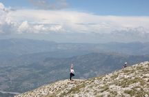 From Berat Summit of Tomorr Mountain and Bogove Watefall
