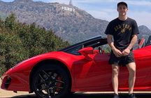 30min Driving Tour: Explore Hollywood in Lamborghini