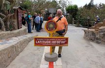 Private Middle of the World (Mitad del Mundo) and Pululahua from Quito