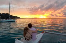 PRIVATE Sunset Cruise : Moorea Sailing on a Catamaran named Taboo