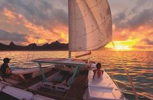 Sunset Cruise : Moorea Sailing on a Catamaran named Taboo