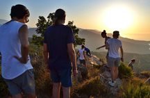 Sunset with BBQ by jeep