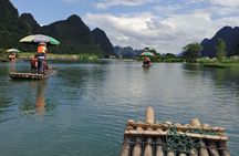 Half-Day Yangshuo Xianggong hill Sunrise and Yulong Bamboo Boat Private Tour