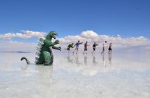 Excursion to the Uyuni Salt Flats from La Paz by round-trip bus