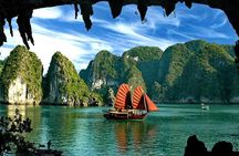 Halong Bay Day Trip 6-Hour Cruise Tour [Round-Trip Highway] With Lunch, Sea Kayak or Bamboo Boat (Row Boat)