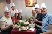 3 Dishes cooking + Egg Coffee bonus & Local Market Tour