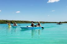 Bacalar Seven Color Lagoon and Kayak Adventure from Costa Maya