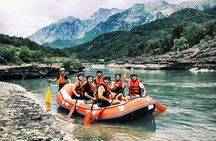 Rafting Vjosa and Benja Hot Springs from Gjirokaster