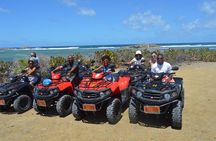 Half-Day ATV Adventure Tour of St.Martin with Guide and Pickup