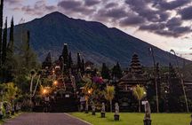 Tukad Cepung Waterfall - Penglipuran Village - BESAKIH 'Bali Mother Temple'