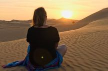 Abu Dhabi Desert safari with BBQ Dinner,Sandboarding & Camel ride