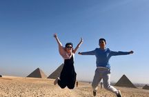 Cairo layover Giza Pyramids ,River Nile felucca sailboat and camel ride