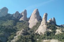 Hiking In Montserrat,near Barcelona