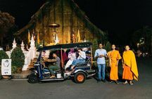 Heart of Chiang Mai By Tuk Tuk under the Sunlight or Moonlight