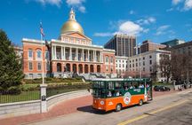 Boston Hop-On Hop-Off Trolley Tour with 13 Stops