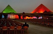 Giza Pyramids Sound and Light Show with Dinner
