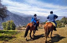Authentic horseback ride with Chilean Cowboys in the Andes close to Santiago!