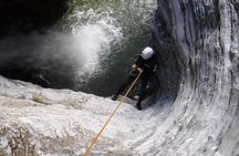 Canyoning at the foot of Etna