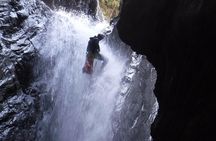 Canyoning at the foot of Etna