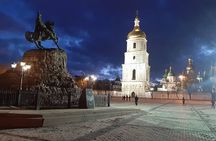Panoramic Kyiv by Night Driving Tour with Private Guide