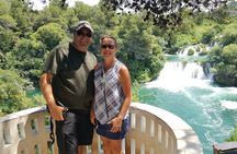 From Zadar: Krka Falls and Zadar or Sibenik (or Winery) Private