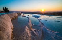 Pamukkale, Cleopatra’s pool, Hieropolis from Antalya with lunch
