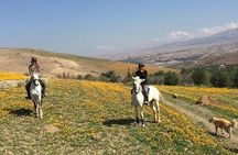 Horse riding in the desert of Marrakech