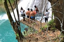 Explore Montego Bay Jamaica to Blue Hole/Falls & River Rapid Tour