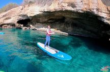 Paddle Surfing Cliffs Nerja and Cascade de Maro 