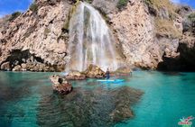 Paddle Surfing Cliffs Nerja and Cascade de Maro 