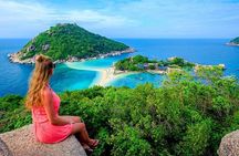 Koh Tao and Koh Nangyuan Snorkeling Tour by Speedboat from Ko Samui