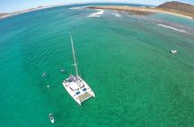 Exclusive Sailing Catamaran Experience to Lobos Island with lunch and drinks
