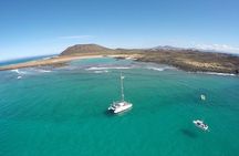 Exclusive Sailing Catamaran Experience to Lobos Island with lunch and drinks