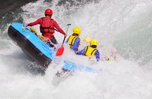 [Rafting Ayung River White Water] A thrilling natural roller coaster down the river with a rubber boat / For beginners and children / Hotel pick-up and meals included