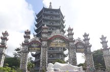 Da Nang city: Marble Mountains-Lady Buddha -Dragon/ Love Bridges