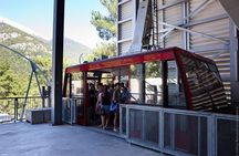 Tahtali cable car, 2350 m above sea level ! From Antalya
