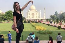 Private Day Tour of Taj Mahal by India's Fastest Train or Car - All Inclusive
