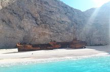 Zakynthos Small Group Tour Shipwreck bay Blue Caves by Land & Sea