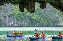 Ha Long Full Day Tour : Kayak,Cave,Swimming from Tuan Chau Island