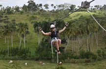 Ziplining from Punta Cana - Unique Carbon Fiber lines in Punta Cana