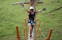 Ziplining from Punta Cana - Unique Carbon Fiber lines in Punta Cana