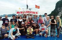 Full-day discover Amazing Halong, explore stunning caves on Kayak/Bamboo boat