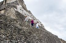 Xunantunich, Cave tubing and Ziplining from Belize City 