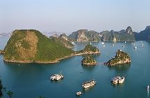Luxury day trip to Halong bay with Sung Sot cave, Titop Island and kayaking.